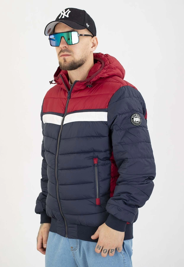 Kurtka Pit Bull Zimowa Rubio dark navy red