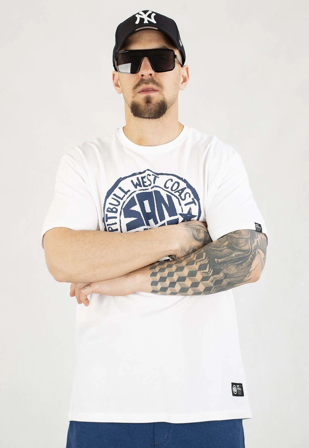 T-shirt Pit Bull San Diego Sun 170 white