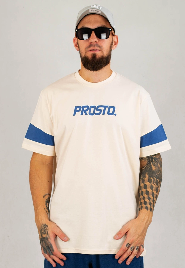 T-shirt Prosto Efteri beżowy