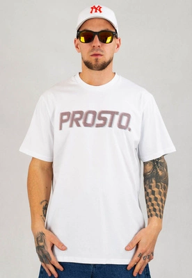 T-shirt Prosto Squarez biały
