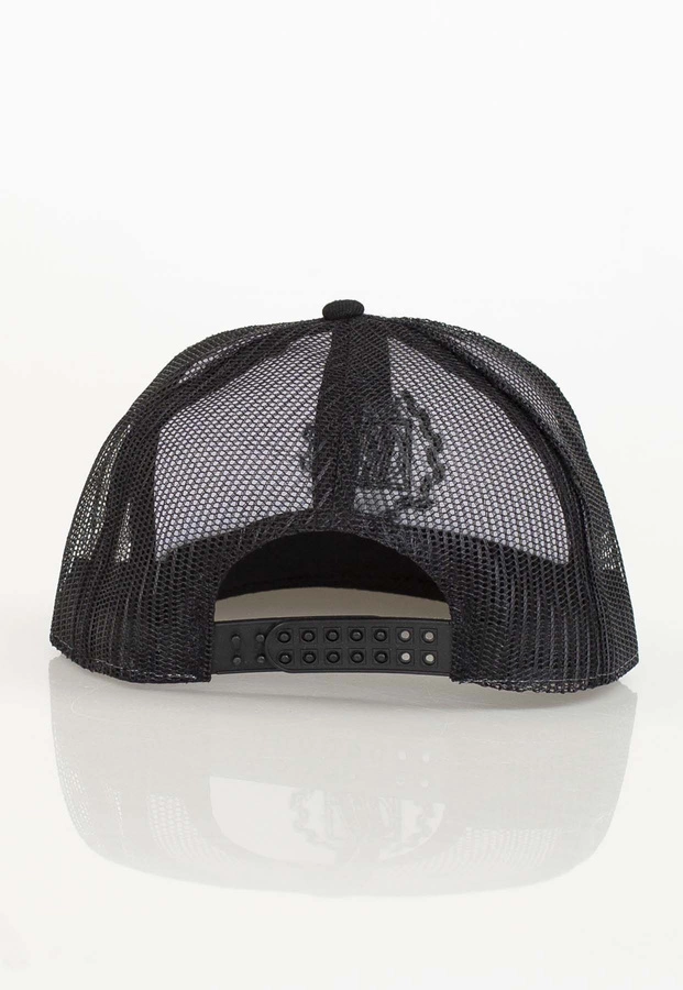 Czapka Trucker Diil Laur biało czarna