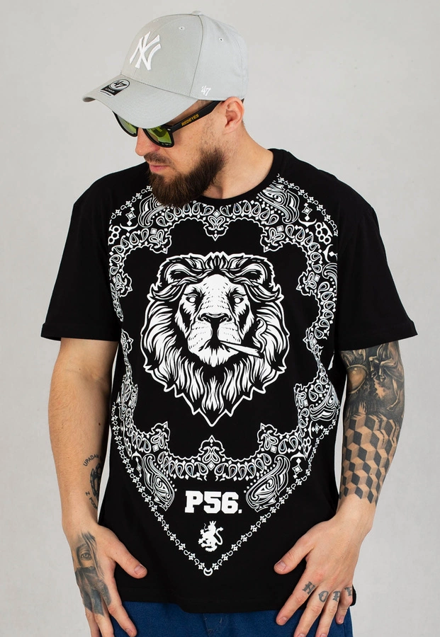 T-shirt Dudek P56 Bandana czarny