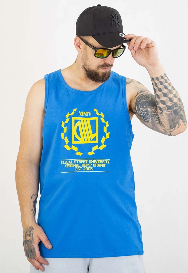 Tank Diil Laur chabrowo żółty