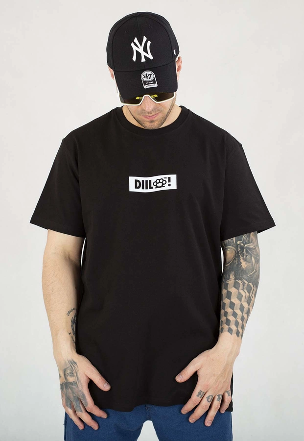 T-shirt Diil Kastet Frame czarny