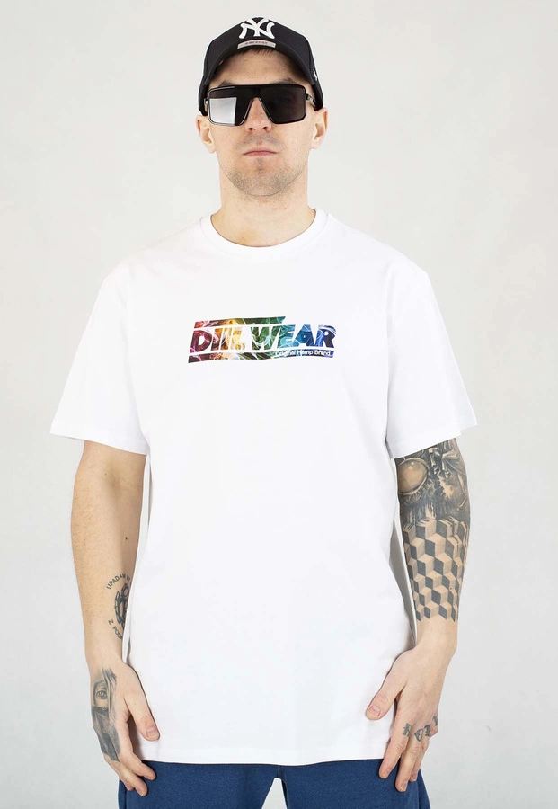 T-shirt Diil Smoke Wear biały