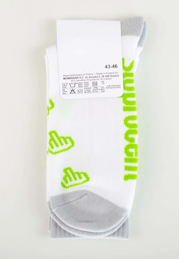 Skiety Stoprocent Multi FCK biało zielone