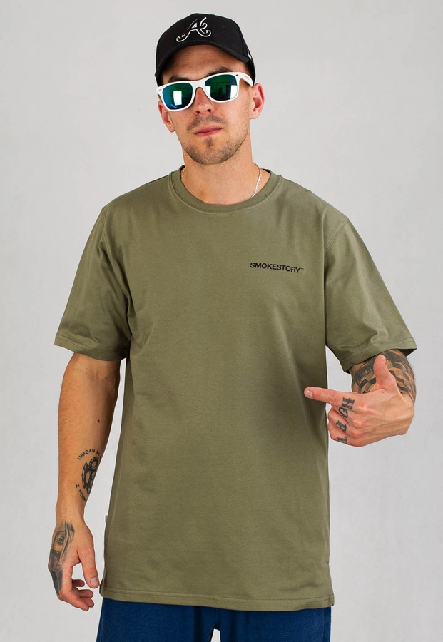 T-Shirt SSG Small Smokestory military khaki