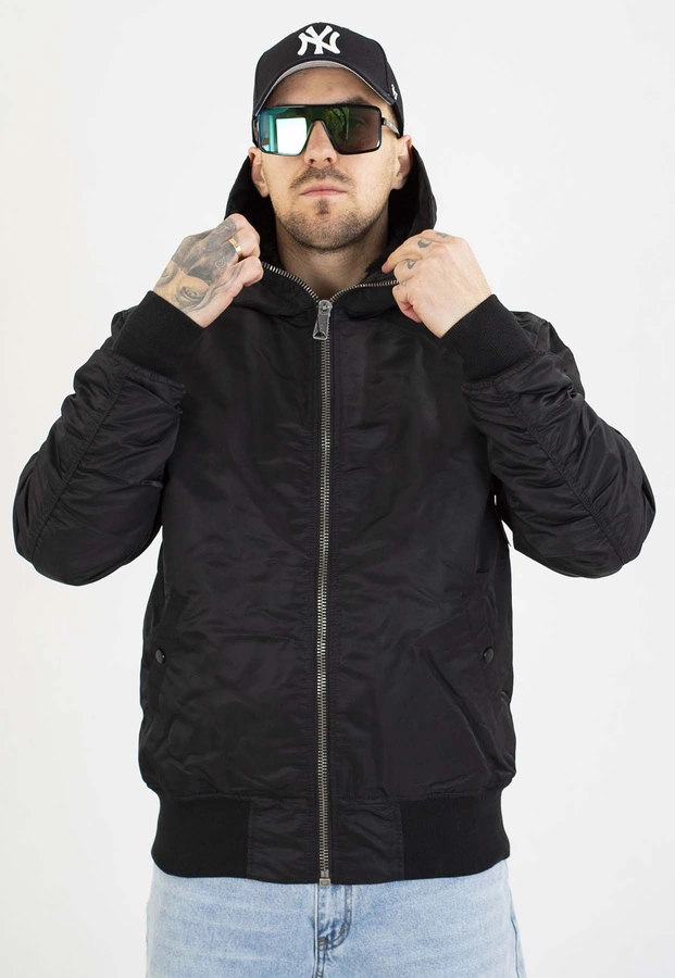 Kurtka Alpha Industries Zimowa MA-1 158104 czarna