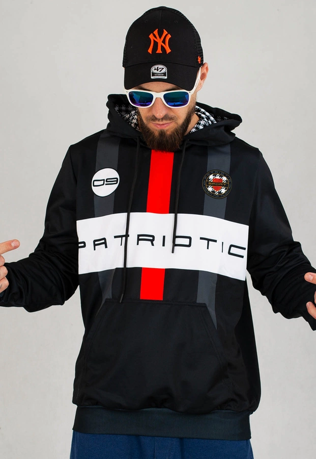 Bluza Patriotic x Epis Hoodie Ogień Na Tłoki czarna