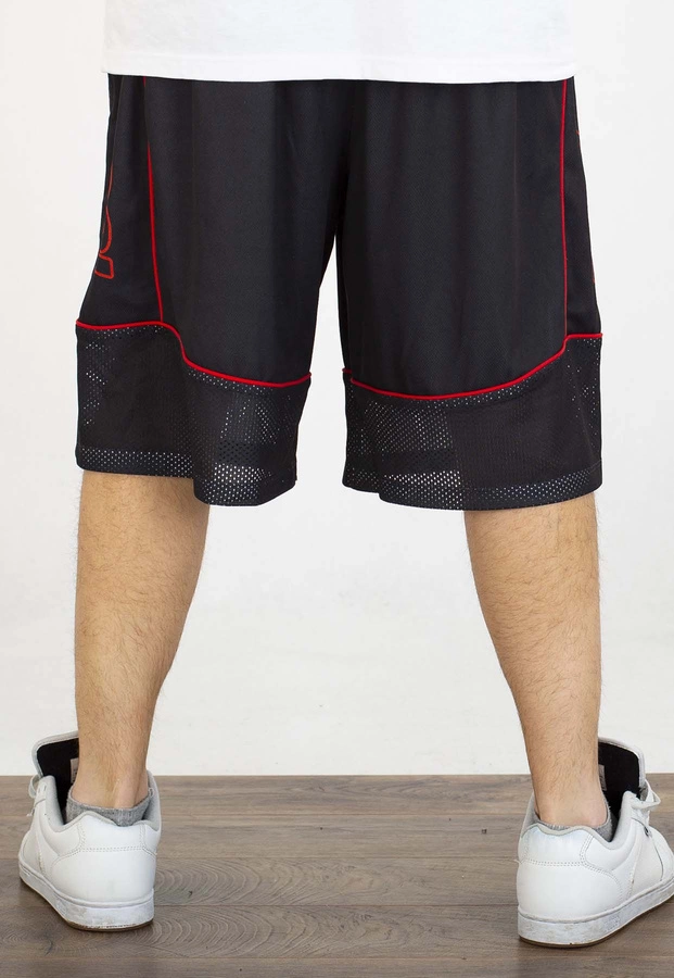 Spodenki Stoprocent Sport100 Red czarne