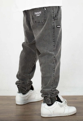 Spodnie Diamante Wear Jogger Crew Unisex marmur czarne