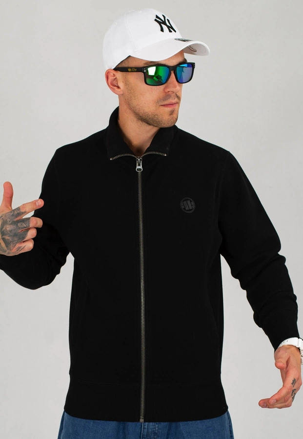 Bluza Pit Bull Premium Pique Sweatjacket Small Logo czarna