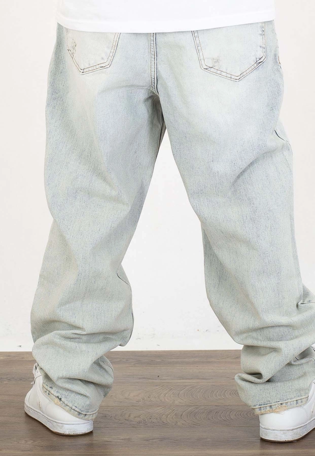 Spodnie I8 Denim BAG83 Baggy super light blue