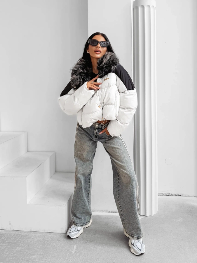 Kurtka Olavoga Pully beżowa