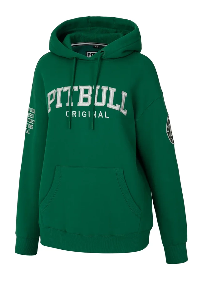 Bluza Pit Bull Z Kapturem Oversize Tyrian zielona