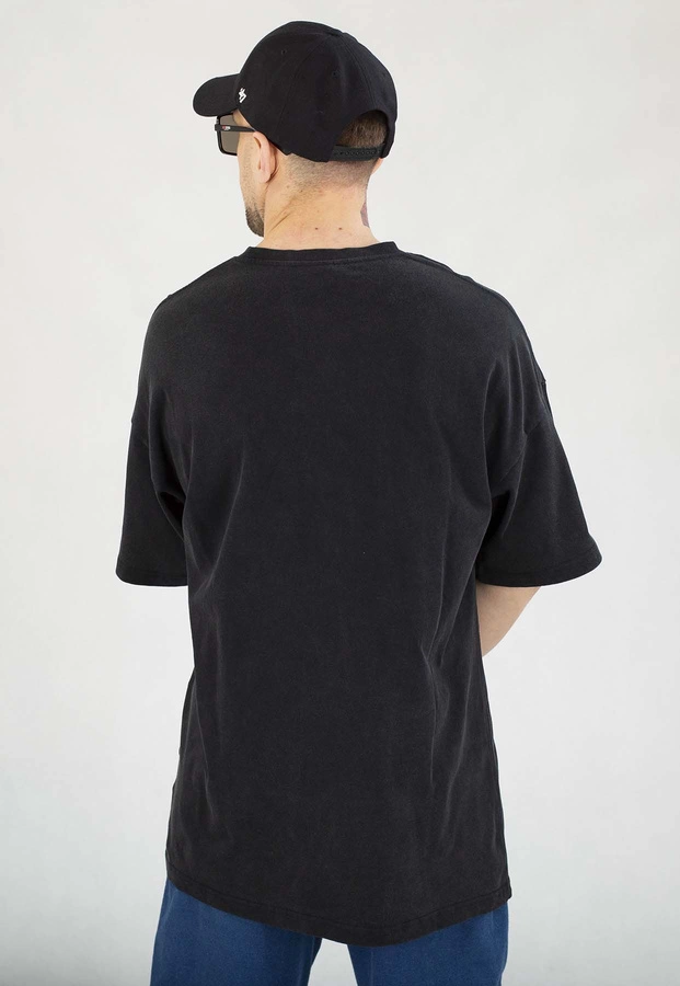 T-shirt Prosto Baggy Urbgym Washed czarny