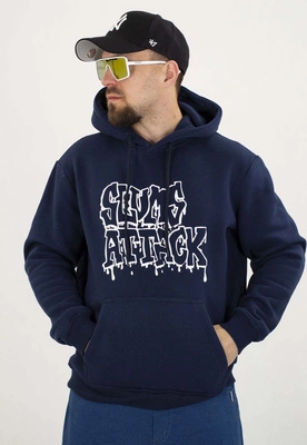 Bluza RPS Rychu Peja Solufka Old Logo Mono granatowa