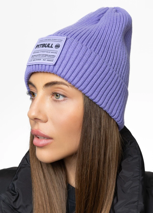 Czapka Zimowa Pit Bull Dock lilac