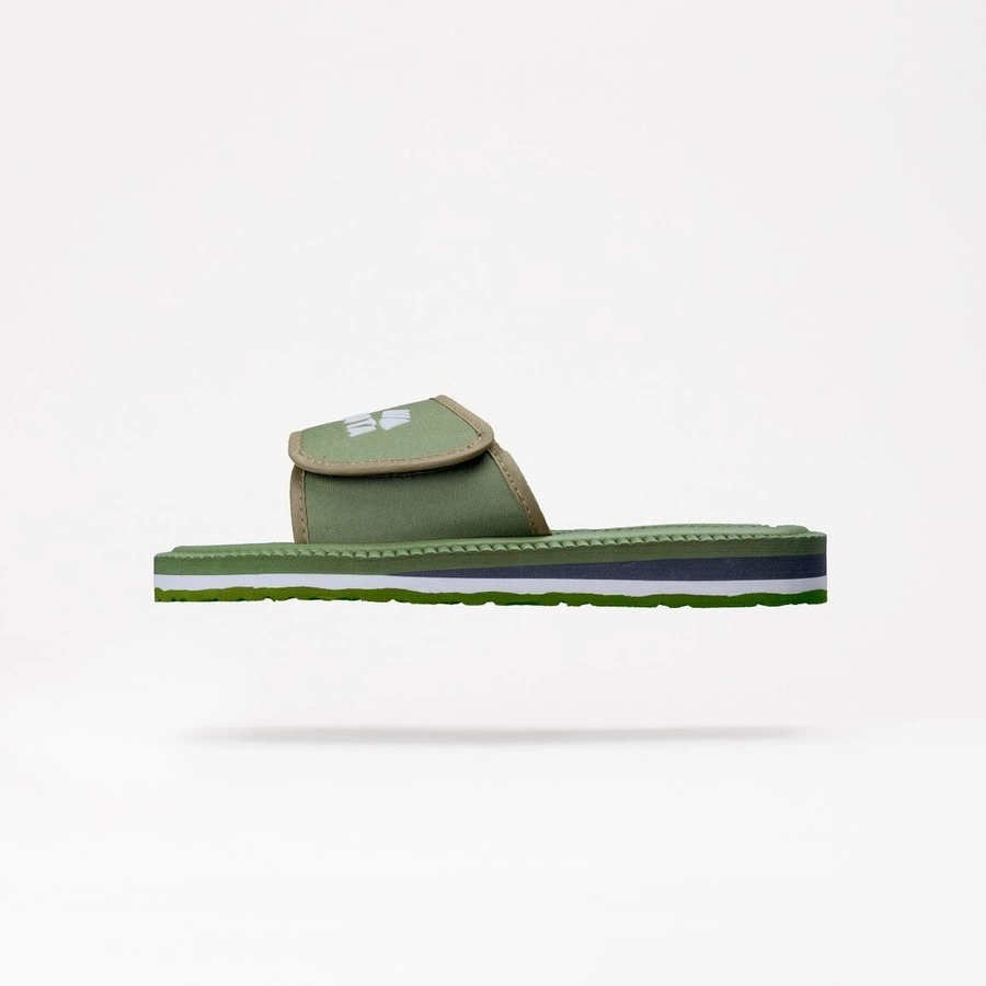 Klapki Kubota Rzep oliwkowe