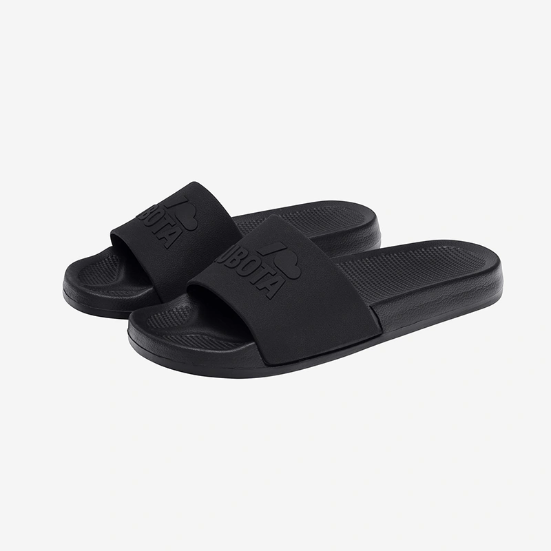 Klapki Kubota Basenowe Plain K0000-101-004-23-1 czarno czarne