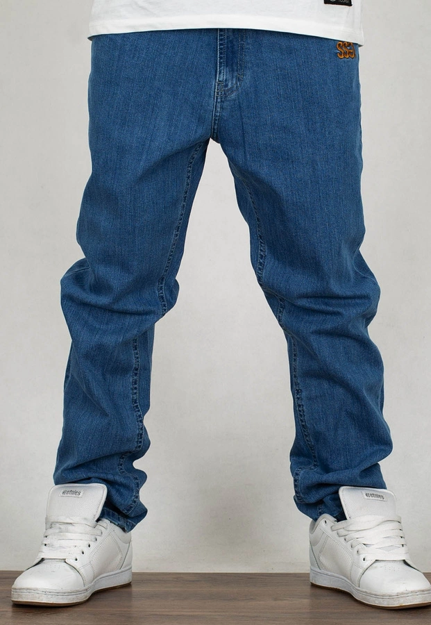 Spodnie SSG Jeansy Slim Front SSG light jeans