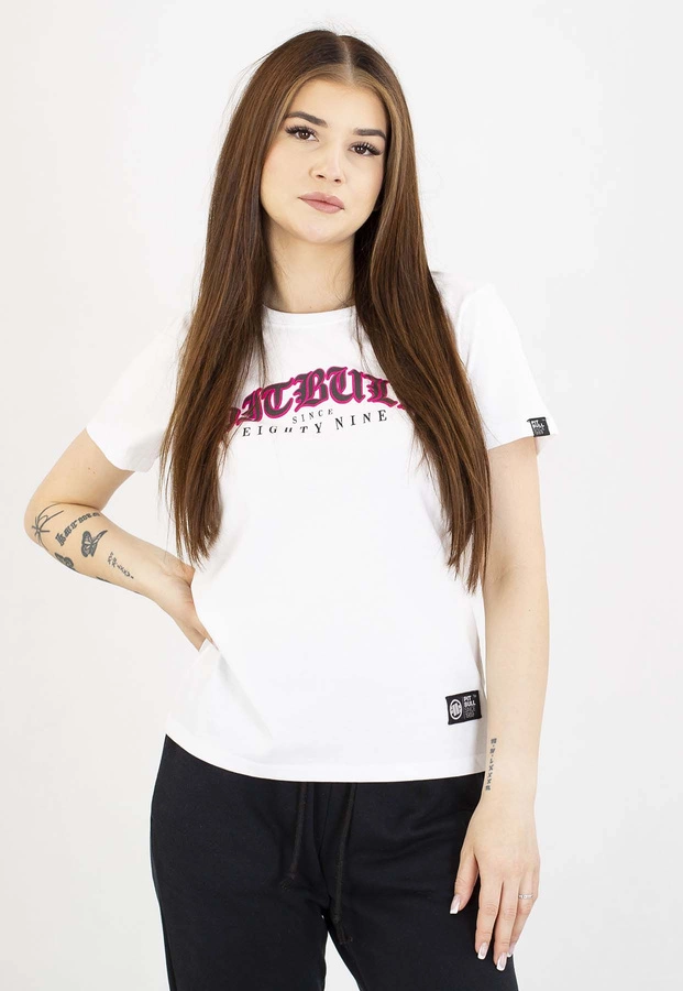 T-Shirt Pit Bull Tatto 190 white