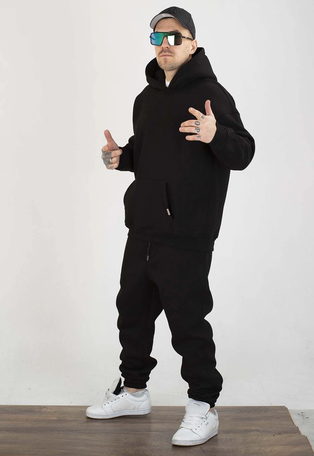 Komplet Dresowy I8 Denim Basic czarny