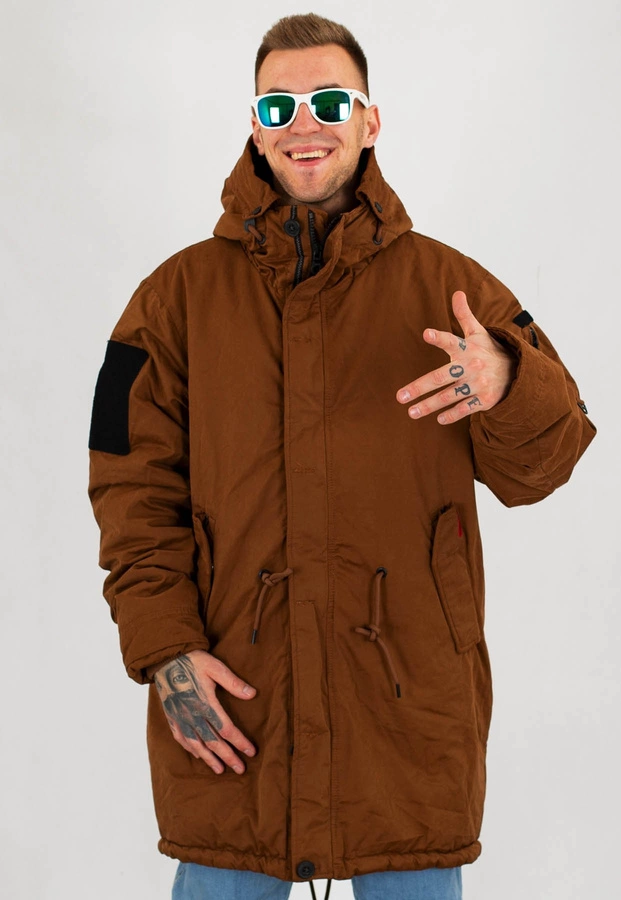 Kurtka Pit Bull Hemlock II brązowa