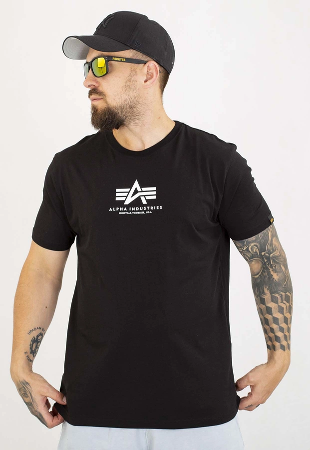 T-shirt Alpha Industries Basic T ML 118533 czarny