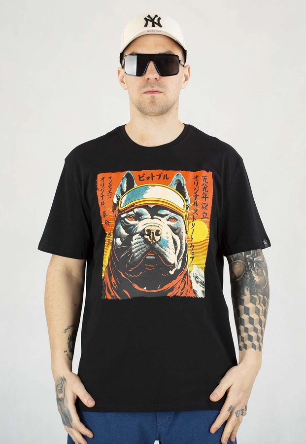 T-shirt Pit Bull Fuji czarny