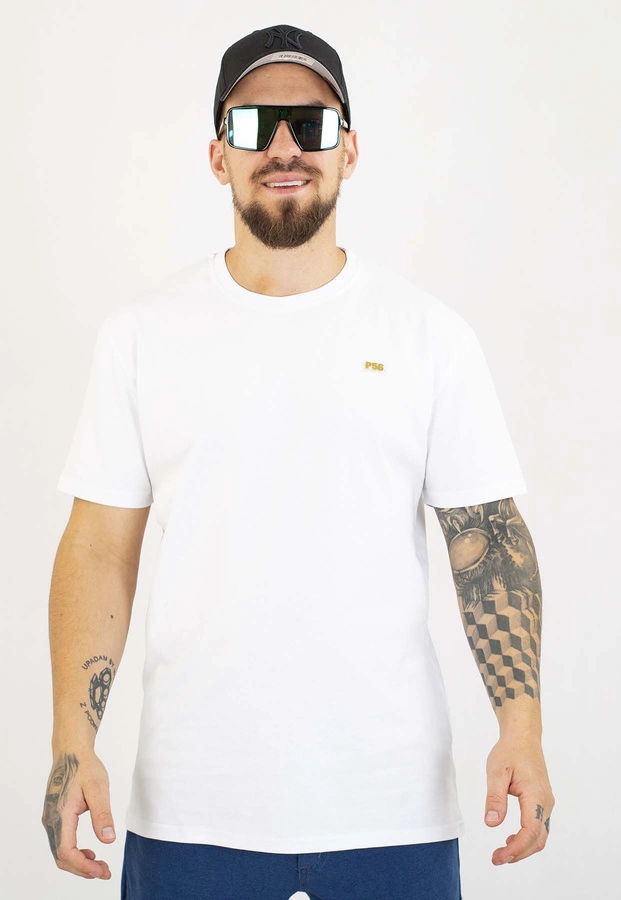 T-shirt Dudek P56 AGG biały