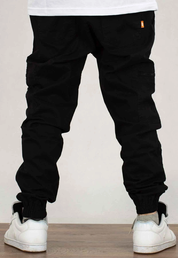 Spodnie Elade Joggery Cargo black