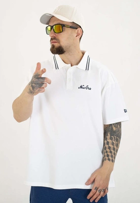 T-shirt Polo New Era Ne Drop Shoulder 60667815 biały