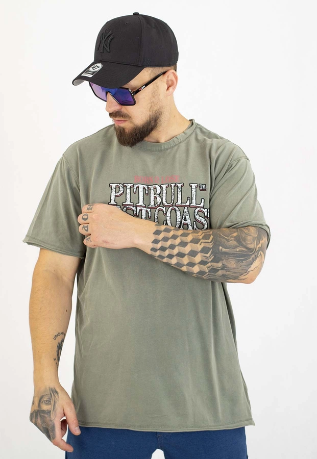 T-shirt Pit Bull Ace Of Spades II 190 muted green