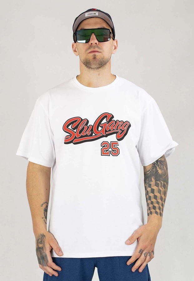 T-shirt RPS Rysiu Peja Solufka Baseball biały