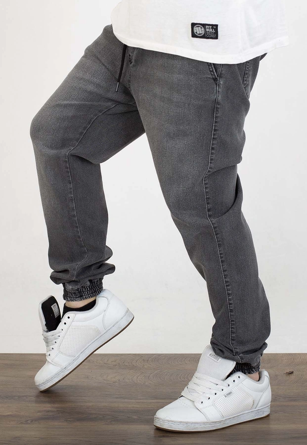 Spodnie Jigga Wear Crown Jogger Jeans grey