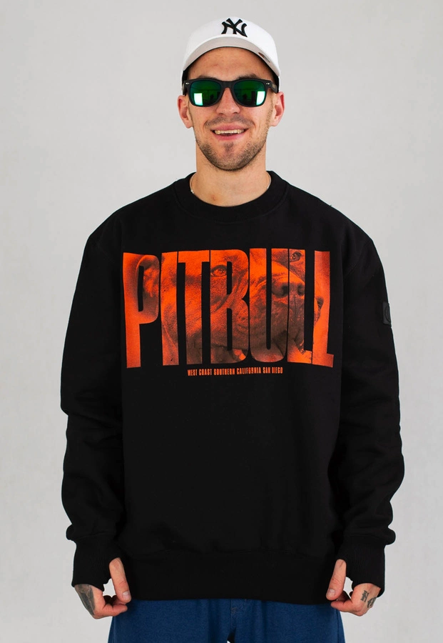 Bluza Pit Bull Orange Dog czarna
