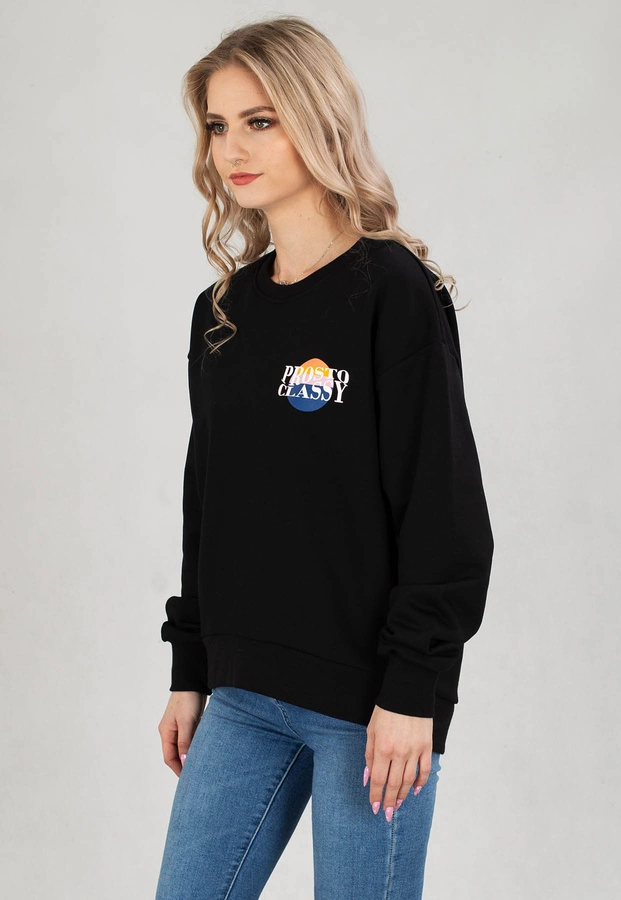 Bluza Prosto Crewneck Peeta czarna