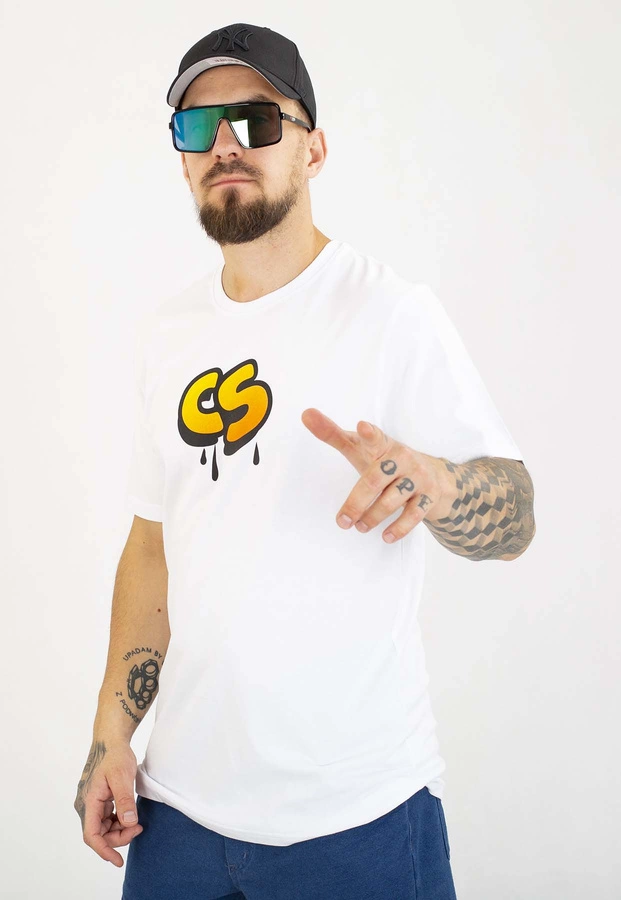 T-shirt Ciemna Strefa Relax 100% biały