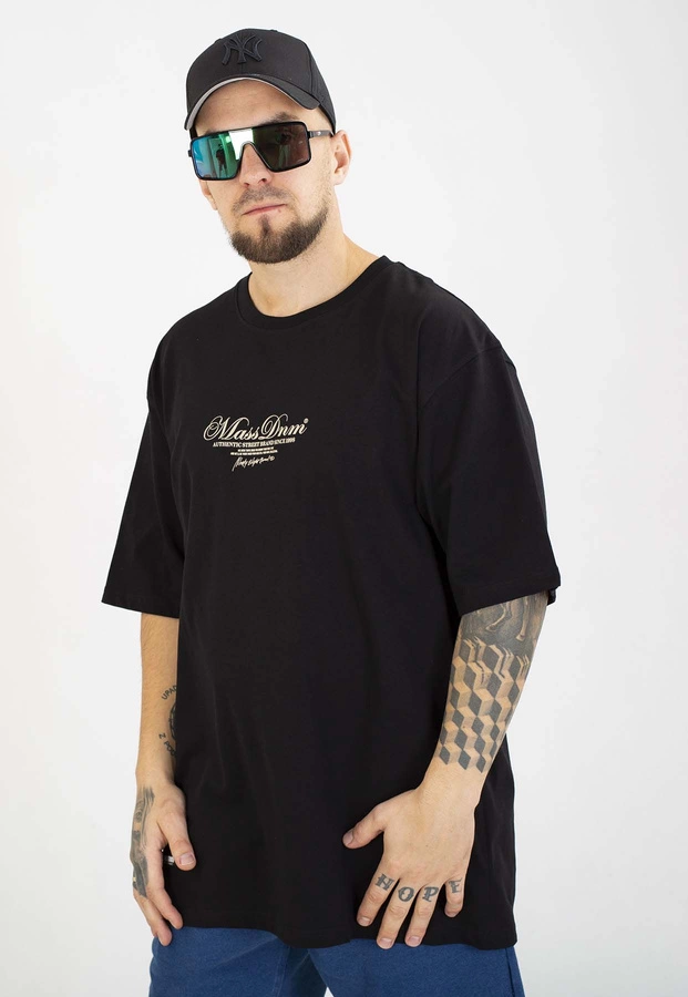 T-shirt Mass Authentic czarny