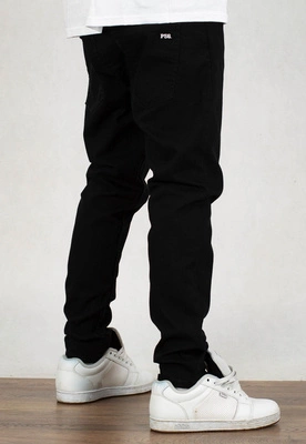 Spodnie Dudek P56 Jeans AMH Pin Roll czarne