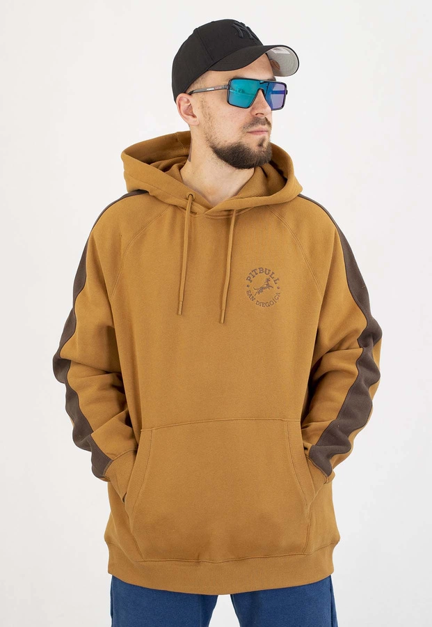 Bluza Pit Bull Z Kapturem San Diego CA honey yellow