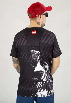 T-shirt Sportowy Pit Bull Mesh Performance Pro plus Street Dog czarny