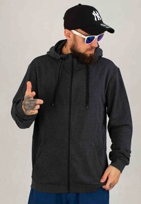 Bluza 4F ZIP Z Kapturem M695 ciemno szara
