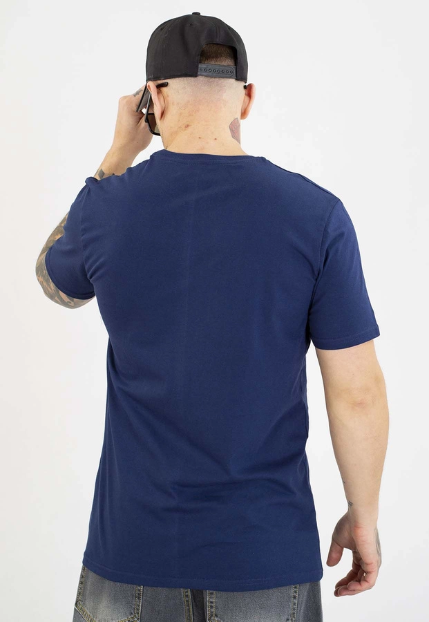 T-shirt Patriotic P New Line granatowy