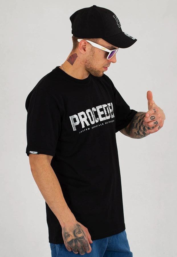 T-shirt Chada Skazany czarny