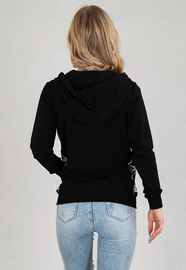 Bluza Pit Bull Hooded Zip  French Terry La Deta czarna