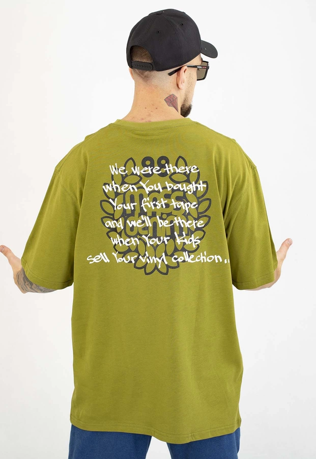 T-shirt Mass Motto oliwkowy