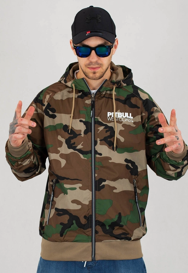 Kurtka Pit Bull Athletic woodland camo