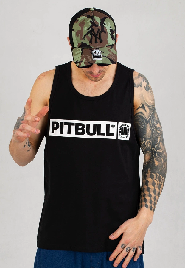 Tank Pit Bull Slim Fit Hilltop czarny